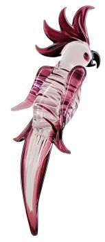 Preview: höhenverstellb. Orchideenstab, Kakadu mit geschl. Flügeln (transp.-lila) Preview: höhenverstellb. Orchideenstab, Kakadu mit geschl. Flügeln (transp.-lila)